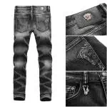 versace denim jeans pantalons longs jeunesse n7806 gray